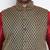 Plus maroon silk blend jacket kurta dhoti set