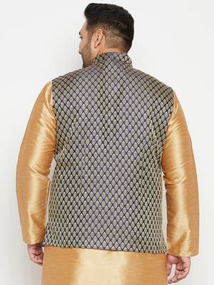blue nehru jacket 3