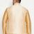 Plus gold nehru jacket