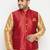 Plus maroon nehru jacket