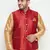 maroon nehru jacket