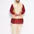 maroon silk blend jacket kurta dhoti set