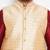 Plus maroon silk blend jacket kurta dhoti set