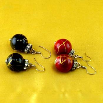 Moti Pearl Beads Earing 2