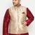 Plus rose gold nehru jacket