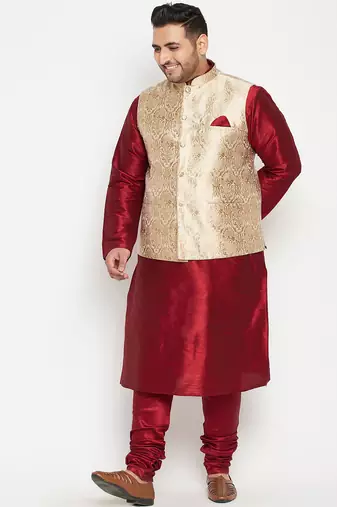 rose gold nehru jacket