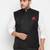 Plus black nehru jacket