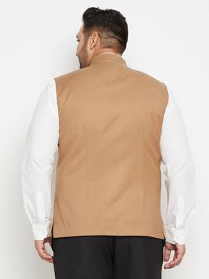 chiku brown nehru jacket 3