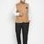 Plus chiku brown nehru jacket