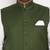 Plus green nehru jacket
