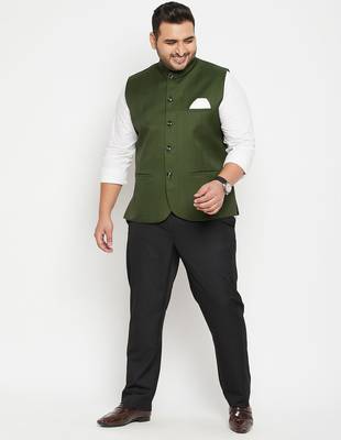 green nehru jacket 5