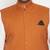 Plus orange nehru jacket