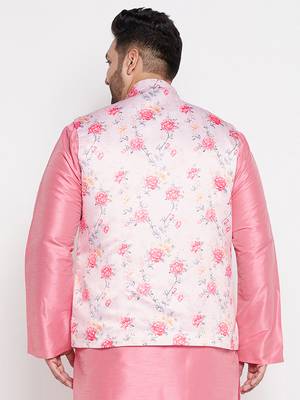 peach - nehru jacket 3