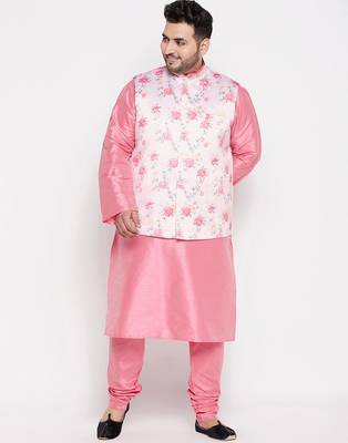 peach - nehru jacket 5