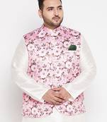pink - nehru jacket