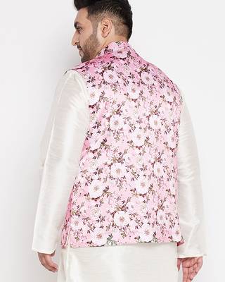 pink - nehru jacket 3