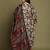 Women's cotton blend abstract printed kurta & pant with dupatta