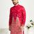 Pink silk kurta with embroidery – men’s festive & wedding collection