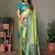 perrot banarasi tissue silk blend with leheriya weaving saree with blouse