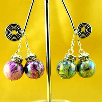 Moti Pearl Beads Earing 1