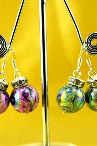 Moti Pearl Beads Earing