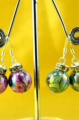 Moti Pearl Beads Earing