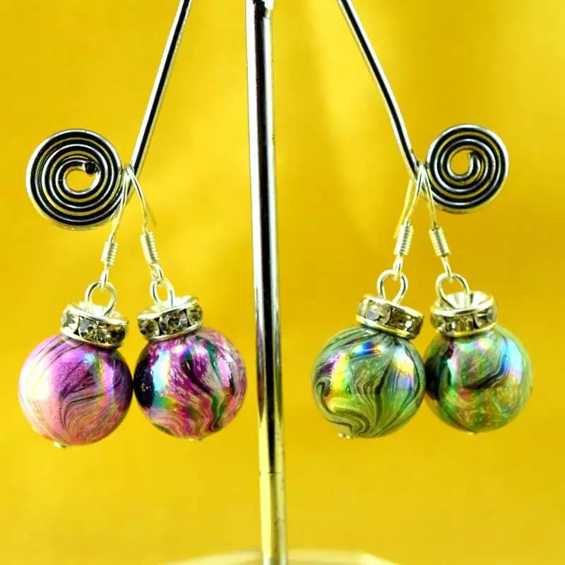 Moti Pearl Beads Earing