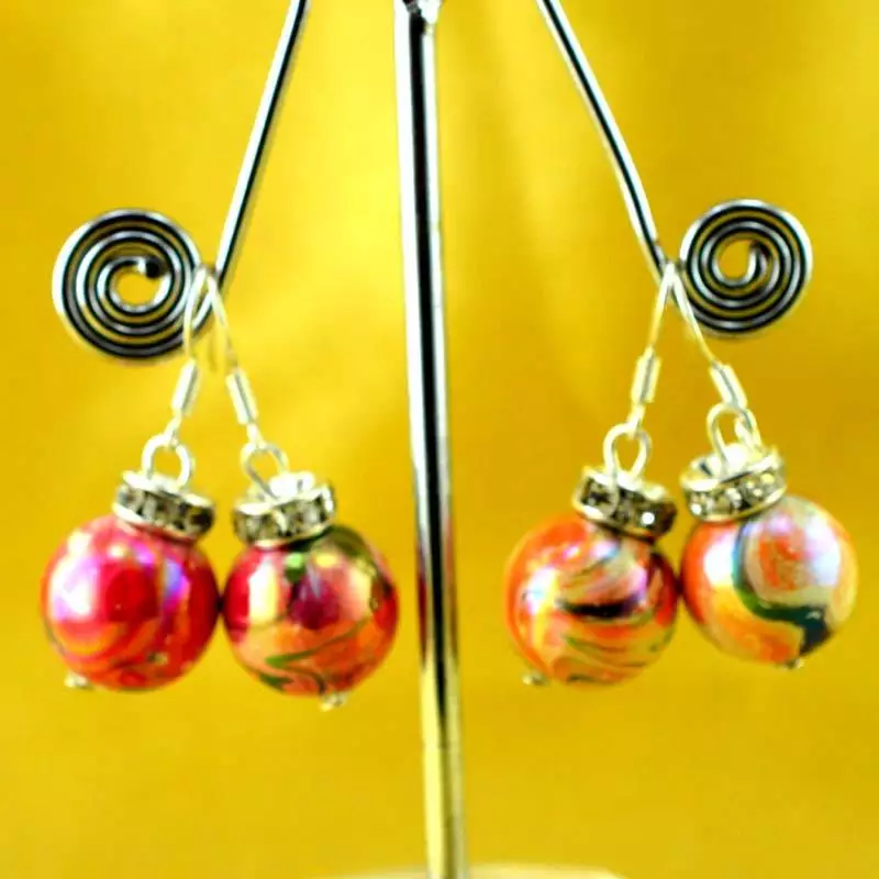 Moti Pearl Beads Earing