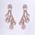 Women heritage inspired polki kundan dangle earrings