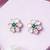 Women kundan cluster stud earrings