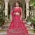 bridal wear net lehenga choli embroidery stone work