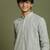 Jbn creation yuva boys' grey and cream kurta pyjama set
