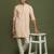 Jbn creation yuva boys' pink and cream kurta pyjama set