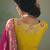Rani pink dola viscose silk saree with zari weaving & sequence work blouse