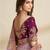 Lavender party wear tissue saree with designer blouse fabric