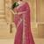 Gajri party wear fancy silk saree with designer blouse fabric