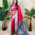 banarasi jaal zari woven silk blend saree