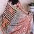 tussar silk blend striped traditional printed zari woven saree