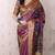 soft tussar silk blend pichwai traditional printed zari woven saree