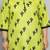 Neon yellow cotton blend printed ready to wear patiala salwar suit