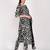 Women's cotton abstract printed kurta & pant with dupatta