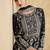 pakistani suit for women black color chinon fabric-Full Stitched free size
