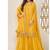 designer jacquard yellow palazzo suit for women ethnic wear