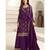 designer jacquard purple palazzo suit for women ethnic wear