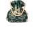 Green floral embroidered potli bag