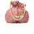 Pink sequin embroidered potli bag