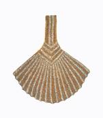 Gold embroidered potli bag