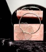 Pink Stone clutch