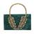 Green Stone clutch