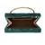 Dark green Stone clutch